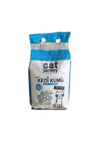 Cat Jammy Sabun Kokulu Topaklanan İnce Taneli Bentonit Kedi Kumu 5 lt