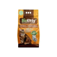 Bio Kitty Kokusuz Topaklanan Kalın Taneli Bentonit Kedi Kumu 10 lt