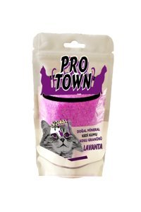Pro Town Lavanta Kokulu Topaklanan İnce Taneli Bentonit Kedi Kumu 5 lt