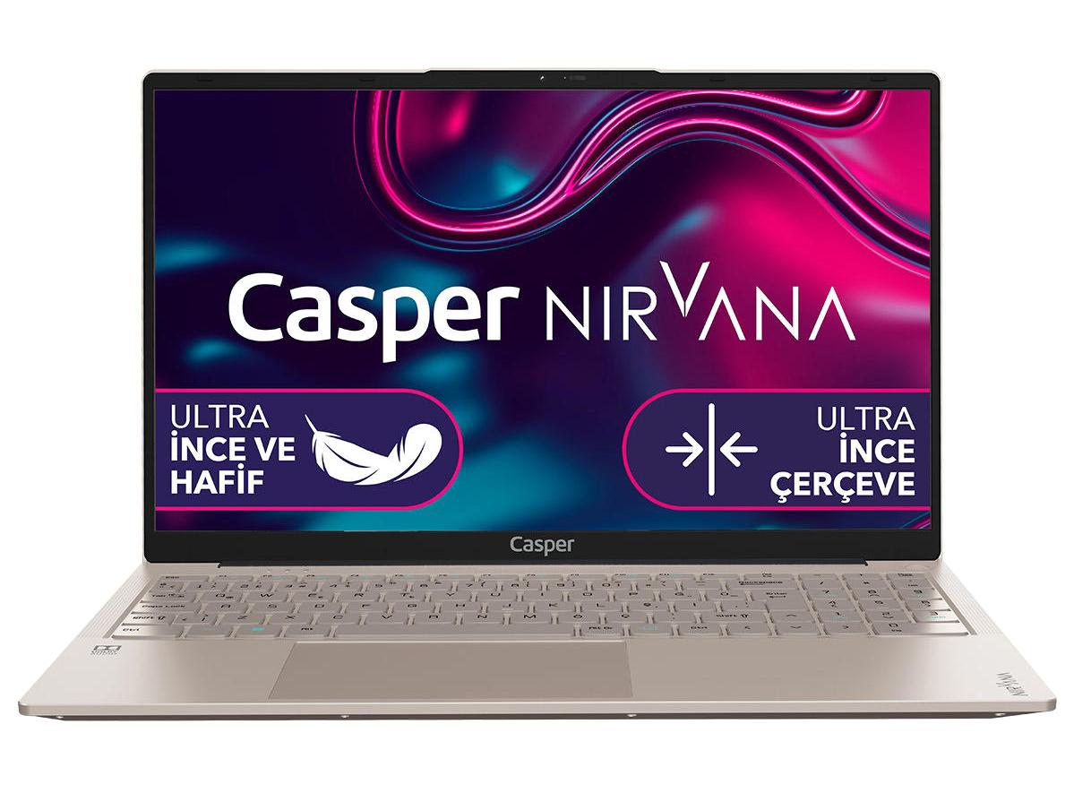 Casper Nirvana X600.1235-8V00X-K-F Harici Intel Iris Xe Graphics Eligible Intel Core i5 1235U 8 GB Ram 500 GB SSD 15.6 inç Full HD FreeDos Laptop
