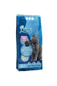 Prime Topaklanan İnce Taneli Aktif Karbonlu Bentonit Kedi Kumu 5 lt