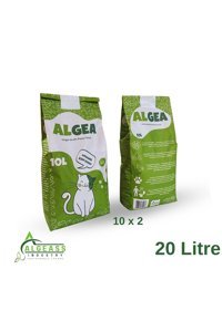 Algea Virgin Kraft Topaklanan İnce Taneli Bentonit Kedi Kumu 2x1 lt