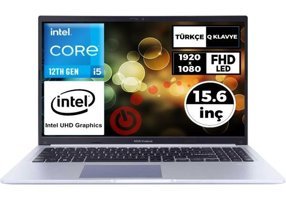 Asus Vivobook 15 X1502ZA-EJ1067 014 Harici Intel Iris Xe Graphics Eligible Intel Core i5 1235U 8 GB Ram 512 GB SSD 15.6 inç Full HD Windows 11 Pro Laptop