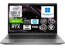 HP MWS Zbook Power G10 865R3EAVB14 Harici Quadro RTX 3000 Intel Core i9 13900H 8 GB Ram 6 TB SSD 15.6 inç Full HD Windows 11 Pro Laptop
