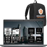 Dell Latitude 3540 N022L354015 Harici Intel Iris Xe Graphics Eligible Intel Core i7 1355U 8 GB Ram 512 GB SSD 15.6 inç Full HD FreeDos Laptop + PER4 Çanta