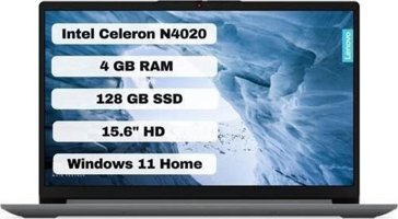 Lenovo Ideapad 1 82V700A9TXATL2 Harici Intel UHD Graphics Intel Celeron N4020 4 GB Ram 512 GB SSD 15.6 inç Full HD Windows 11 Home Laptop