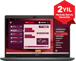 Dell Latitude 3450 N006L345014EMEA-VP-UBU Harici Intel Iris Xe Graphics Eligible Intel Core i5 1335U 8 GB Ram 512 GB SSD 14 inç Full HD Ubuntu Laptop