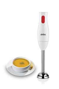 Sinbo Tekli Mini El Blender Beyaz