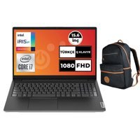 Lenovo V15 Gen 3 82TT0055TX 021 Harici Intel Iris Xe Graphics Eligible Intel Core i7 1255U 40 GB Ram 4 TB SSD 15.6 inç Full HD FreeDos Laptop + Çanta