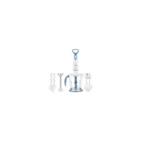 King Multi 1700 ml Plastik Hazneli Turbolu 4 Bıçaklı Blender Seti Mavi