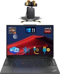 Lenovo Thinkpad E16 21JT0017TX ATL47 Harici AMD Radeon Graphics AMD Ryzen 7 7730U 8 GB Ram 256 GB SSD 16 inç Full HD Windows 11 Pro Laptop + Çanta