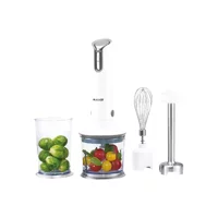 Arçelik In Love K 8135 900 ml Plastik Hazneli Turbolu Çift Bıçaklı 3'lü Blender Seti Beyaz