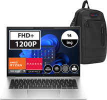 HP Elitebook 845 Gen 8A3T0EA02 Harici AMD Radeon 780M AMD Ryzen 7 7840U 64 GB DDR5 Ram 1 TB SSD 14 inç Full HD Windows 11 Pro Laptop + Weblegelsin Çanta