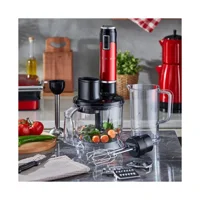 Sinbo 1500 ml Turbolu 5'li Blender Seti Kırmızı
