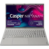 Casper Nirvana C550.1255-BF00A-G-F Harici Intel Iris Xe Graphics Eligible Intel Core i7 1255U 16 GB Ram 1 TB SSD 15.6 inç Full HD Windows 11 Laptop