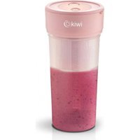 Kiwi Premium KSB 250 ml Plastik Hazneli 3 Bıçaklı Kişisel Tekli Mini Blender Pembe