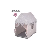 Abbie Minderli Rüya Ev Unisex Oyun Çadırı Gri