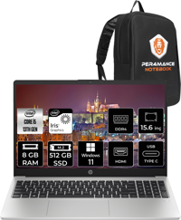 HP 250 G10 8A540EA Harici Intel Iris Xe Graphics Eligible Intel Core i5 1340P 8 GB Ram 512 GB SSD 15.6 inç Full HD Windows 11 Pro Laptop + PER4 Çanta