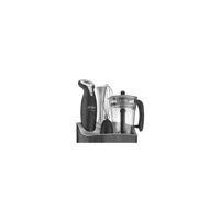 Arzum Mix AR162 500 ml Plastik Hazneli Çift Bıçaklı Tekli Blender Seti Siyah