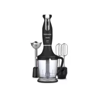 Goldmaster Badem Plastik Hazneli Tekli Blender Seti Kırmızı