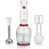 Arzum Hipermix AR1030 900 ml Plastik Hazneli Çift Bıçaklı 3'lü Blender Seti Beyaz