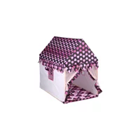 Abbie Aşkımın Rüya Evi Ev Kız Oyun Çadırı Mor Pembe