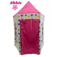 Abbie Çitlenbik Şato Füze Kız Şato Oyun Çadırı Pembe