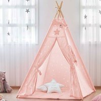 Aybi Baby Üçgen Kızılderili Kız Oyun Çadırı Pudra