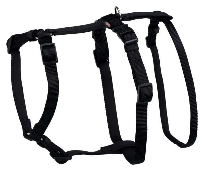 Trixie Kolay Kontrol L-XL Airtag Ayarlanabilir Göğüs H Tipi Köpek Tasmaları Siyah