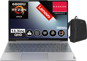 Lenovo Thinkbook 13X Gen 2 ARB TB21AS003HTX21 Harici AMD Radeon 680M AMD Ryzen 7 6800U 16 GB Ram 2 + 2 TB SSD 13.3 inç WQXGA FreeDos Laptop + Çanta