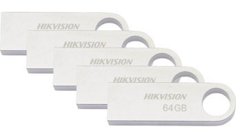 Hikvision HS-USB-M200 USB 2.0 Usb Type-A 64 GB Flash Bellek Gümüş