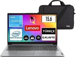 Lenovo Ideapad 82V700A8TX Harici Intel UHD Graphics Intel Celeron N4020 4 GB Ram 512 GB SSD 15.6 inç Full HD FreeDos Laptop + Snertech Çanta