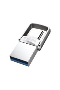 Concord C-OTG Mini Çift Taraflı USB 2.0 Usb Type-A Type-C 32 GB Flash Bellek Gümüş