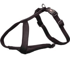 Trixie Premium XXS-XS Airtag Ayarlanabilir Göğüs H Tipi Köpek Tasmaları Siyah