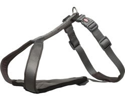 Trixie Premium XS-S Airtag Ayarlanabilir Göğüs H Tipi Köpek Tasmaları Siyah