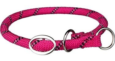 Trixie S-M Airtag Ayarlanabilir Boyun Köpek Tasmaları Fuşya
