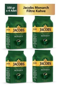 Jacobs Monarch Brezilya Arabica Öğütülmüş Fitre Kahve 4x100 gr