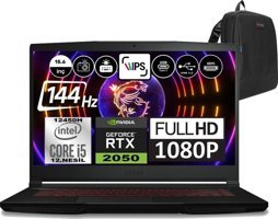 MSI Thin GF63 12UCX427XTRWF10 Harici GeForce RTX 2050 Intel Core i5 12450H 64 GB Ram 1 TB SSD 15.6 inç Full HD FreeDos Oyuncu Laptop + Zetta Çanta