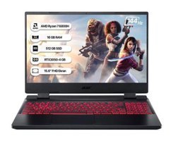 Acer Nitro 5 AN515-46 NH.QGXEY.002-16 Harici GeForce RTX 3050 AMD Ryzen 7 6800H 16 GB Ram 512 GB SSD 15.6 inç Full HD FreeDos Oyuncu Laptop