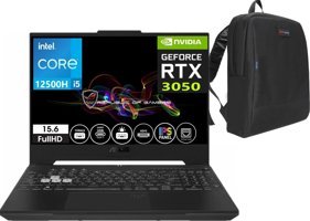 Asus Tuf Gaming A15 Harici GeForce RTX 3050 Intel Core i5 12500H 32 GB Ram 512 GB SSD 15.6 inç Full HD Windows 11 Pro Oyuncu Laptop + Zetta Çanta