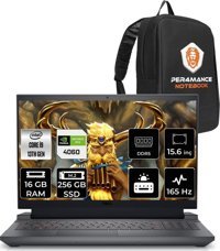 Dell Gaming G15 5530 G55302401017U Harici GeForce RTX 4060 Intel Core i9 13900HX 16 GB Ram 256 GB SSD 15.6 inç Full HD FreeDos Oyuncu Laptop + PER4 Çanta