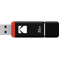 Kodak K100 USB 2.0 Usb Type-A 32 GB Flash Bellek Kırmızı Siyah