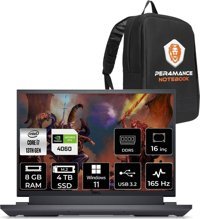 Dell Gaming G16 7630 G167630005U Harici GeForce RTX 4060 Intel Core i7 13650HX 8 GB Ram 4 TB SSD 16 inç QHD+ Windows 11 Pro Oyuncu Laptop + PER4 Çanta