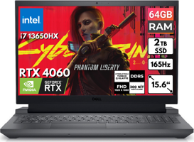 Dell Gaming G15 5530 G155530012UBT29 Harici GeForce RTX 4060 Intel Core i7 13650HX 64 GB Ram 2 TB SSD 15.6 inç Full HD Ubuntu Oyuncu Laptop