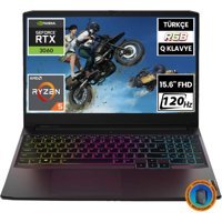 Lenovo Ideapad Gaming 3 82K2023LTX07 CNT008 Harici GeForce RTX 3060 AMD Ryzen 5 5600H 32 GB Ram 1 + 1 TB SSD 15.6 inç Full HD FreeDos Oyuncu Laptop