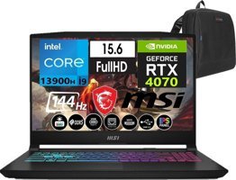 MSI Katana 15 B13VGK-1469XTRW19 Harici GeForce RTX 4070 Intel Core i9 13900H 8 GB DDR5 Ram 2 + 2 TB SSD 15.6 inç Full HD FreeDos Oyuncu Laptop + Zetta Çanta
