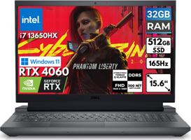 Dell Gaming G15 5530 G155530012UBT53 Harici GeForce RTX 4060 Intel Core i7 13650HX 32 GB Ram 512 GB SSD 15.6 inç Full HD Windows 11 Pro Oyuncu Laptop