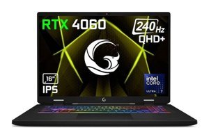 Game Garaj Slayer 4 U7-4060 C2 Harici GeForce RTX 4060 Intel Core Ultra 7 155H 32 GB Ram 1 TB SSD 16 inç QHD FreeDos Oyuncu Laptop