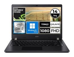 Acer Travelmate P2 NX.VPQEY.003A1 Harici GeForce MX 330 Intel Core i7 1165G7 16 GB Ram 1 TB SSD 14 inç Full HD Windows 10 Home Oyuncu Laptop