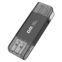 Dm APD005 Çift Taraflı USB 3.1 Lightning - Type-C 256 GB Flash Bellek Siyah